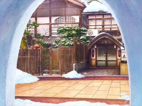 Opposite Right Side of the Inn